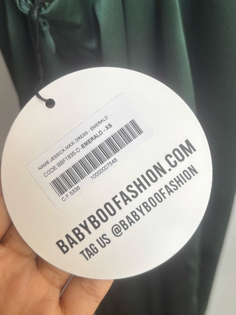 Babyboo | Jessica Maxi Dress - Picture 4 of 4